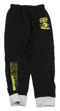 Černé pyžamové kalhoty - Kobra Kai