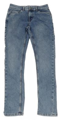 Modré teplákové skinny rifle C&A