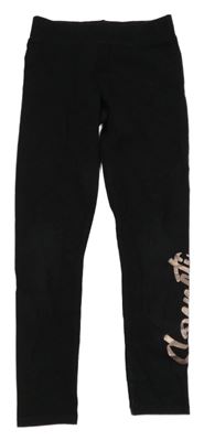 Čierne legíny s logom Sonneti