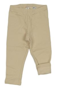 Béžové silnější legíny H&M