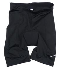 Černé cyklistické kraťasy Decathlon