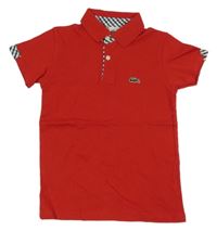 Červené polo tričko Lacoste