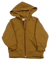Béžová prepínaci mikina s kapucňou H&M