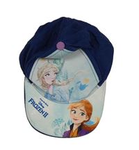 Tmavomodro-biela plátenná šiltovka s Frozen Disney