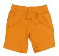 Oranžové teplákové kraťasy H&M