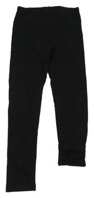 Čierne teplákové legíny Yigga