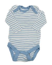 Bílo-modré pruhované body Lupilu 