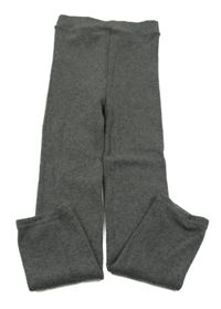 Šedé thermo legíny Uniqlo