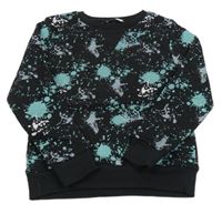 Čierna mikina so vzorom Pep&Co.