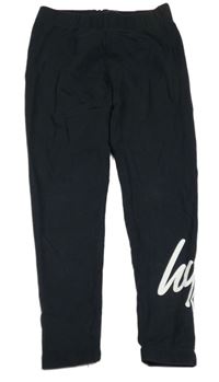 Tmavomodré legíny s logom Hype