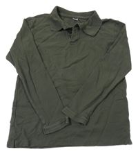 Khaki polo tričko Zeeman