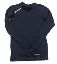 Tmavomodré funkčné športové thermo tričko s logom Sondico