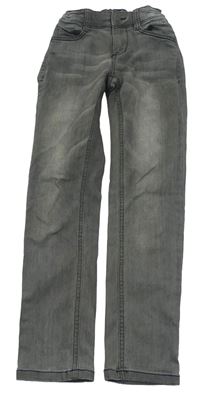 Šedé slim fit rifle S. Oliver