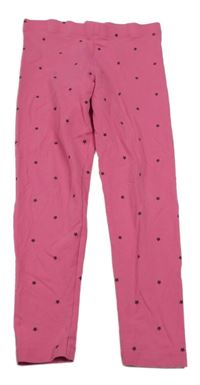 Tmavoružové legíny s hviezdičkami M&S