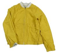 Okrová jarní oboustranná bunda OKaïdi