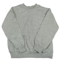 Sivá melírovaná mikina H&M