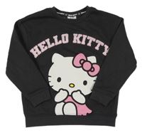 Tmavošedá mikina s Kitty PRIMARK