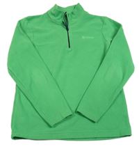 Zelená fleecová funkčná mikina Mountain Warehouse