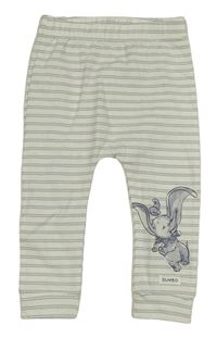 Smetanovo-modré pruhované ľahké tepláky s Dumbem George