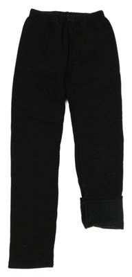 Černé zateplené legíny