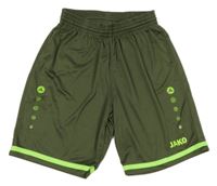 Khaki sportovní kraťasy Jako