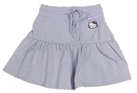 Lila bodkovaná á sukňa s Hello Kitty H&M