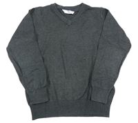 Tmavosivý ľahký sveter M&S