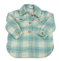 Zeleno-smotanová kockovaná vlnená košeľová bunda Primark