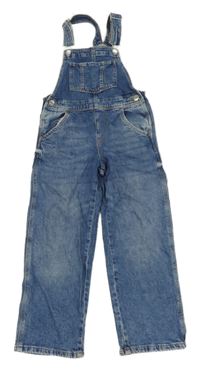 Modré laclové rifle s kapsou H&M