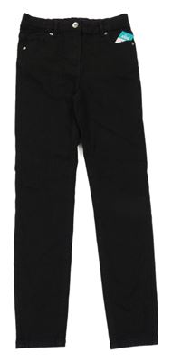 Nové - černé skinny rifle Matalan