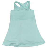 Tyrkysové športové šaty s všitými kraťasy Primark