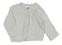 Bílé propínací triko s králíkem Impidimpi