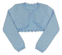Svetlomodré svetrové bolerko Shein