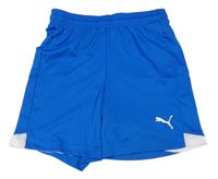 Modro-biele športové tričko s logom Puma