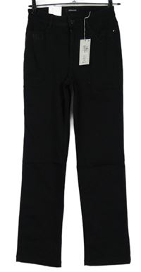 Nové - Dámske čierne straight rifle s kamienkami M&S