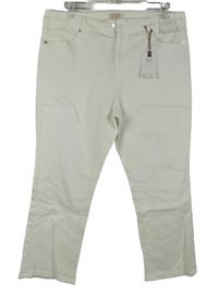 Nové - Dámské bílé crop rifle F&F