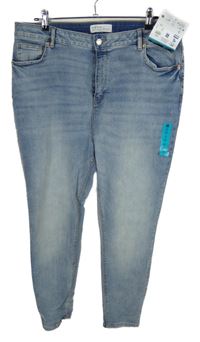 Dámské světlemodré skinny rifle Primark 