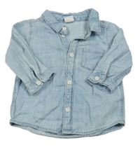 Světlemodrá riflová košile H&M