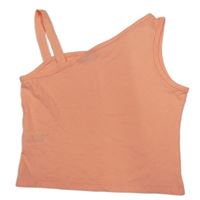 Neónově ružový asymetrický crop top Matalan