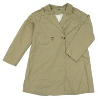 Khaki jarní kabát Zara