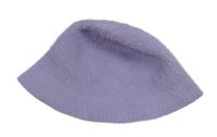 Lila chlupatý klobouk H&M 128/140