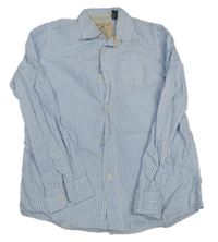 Bílo-modrá pruhovaná košile Zara