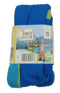 Nové - Modré punčocháče Pocopiano