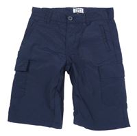 Tmavomodré šušťákové kraťasy s vreckami Lily & Dan