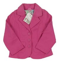 Nové - Ružové teplákové sako Mothercare