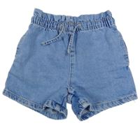 Modré rifľové papar bag kraťasy Denim Co.