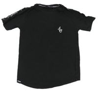 Čierne tričko s logom Sonneti