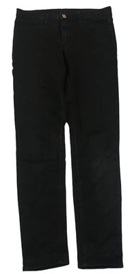 Černé skinny fit rifle H&M