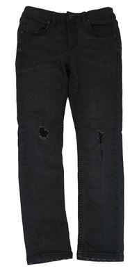 Antracitové rifle s prošoupáním River Island 