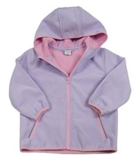 Lila softshellová bunda s kapucí Kiki&Koko